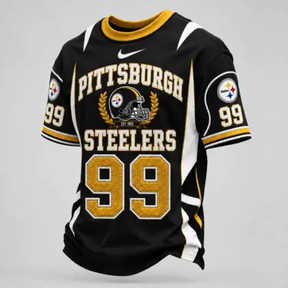 Pittsburgh Steelers | Premium NFL Sunday Legends Personalized T-Shirt TD