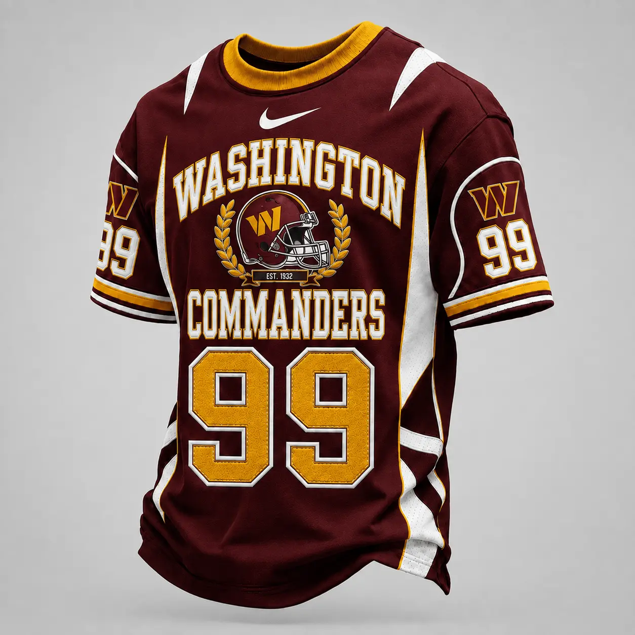 Washington Commanders | Premium NFL Sunday Legends Personalized T-Shirt TD