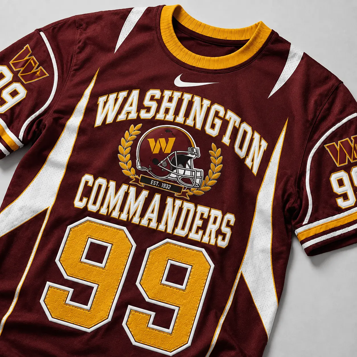 Washington Commanders | Premium NFL Sunday Legends Personalized T-Shirt TD - Image 4
