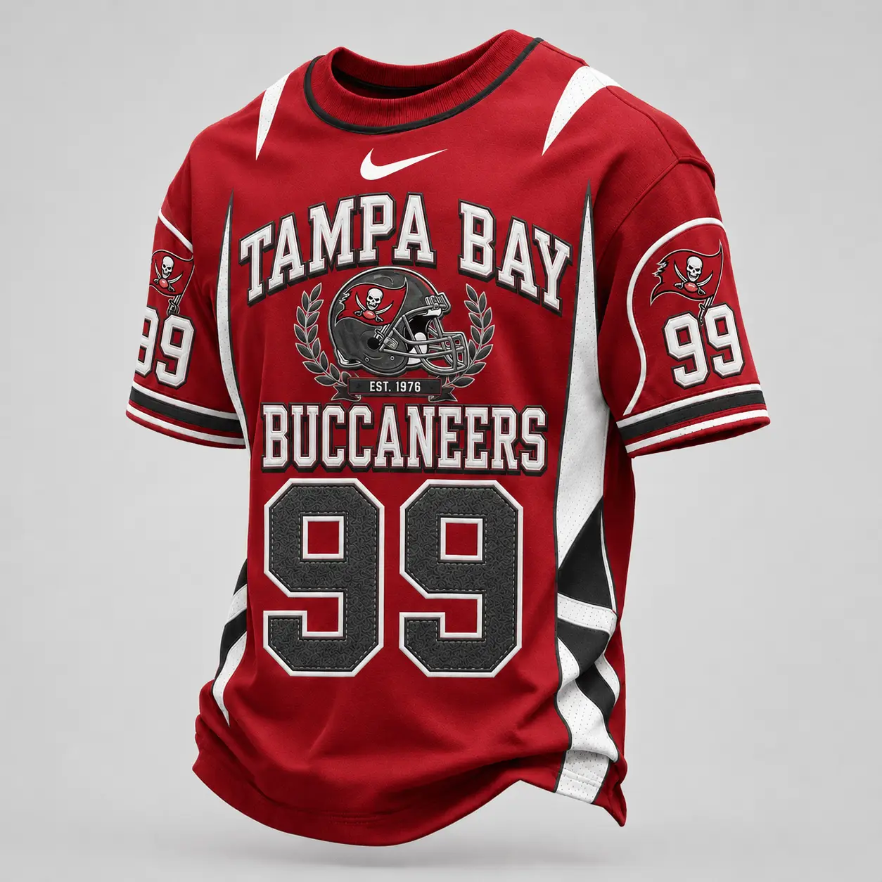 Tampa Bay Buccaneers | Premium NFL Sunday Legends Personalized T-Shirt TD