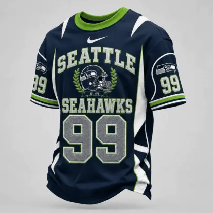 Seattle Seahawks | Premium NFL Sunday Legends Personalized T-Shirt TD