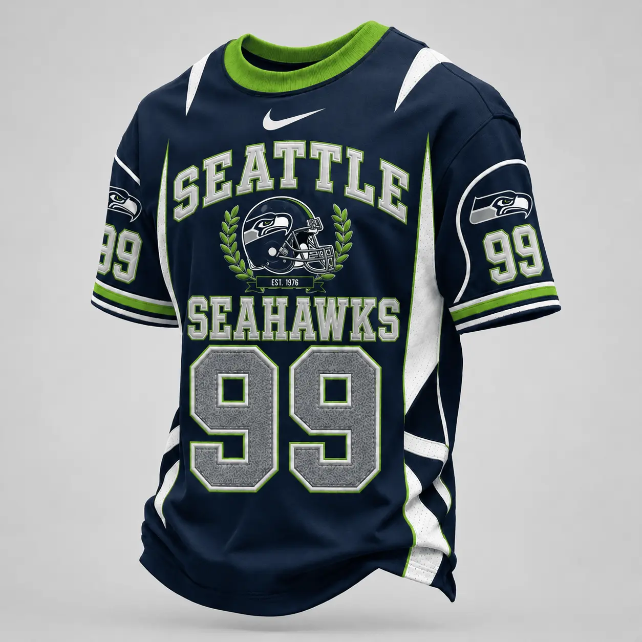 Seattle Seahawks | Premium NFL Sunday Legends Personalized T-Shirt TD