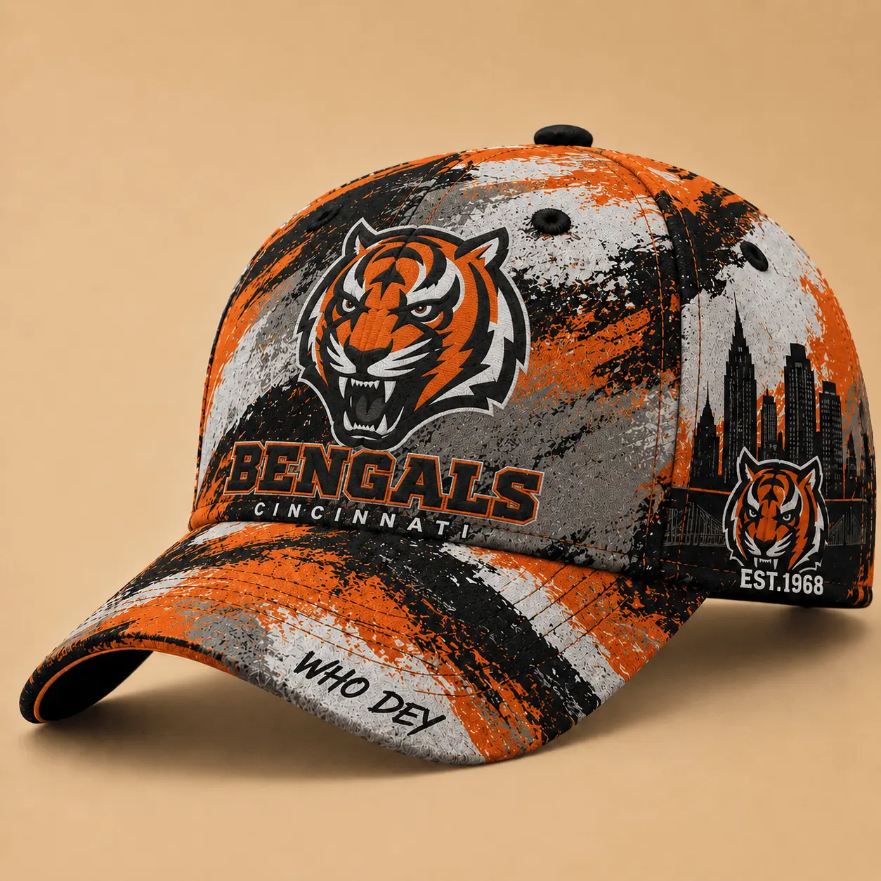 Cincinnati Bengals | Elite Vintage Cap NFL Rivalry Day Emblem NHH