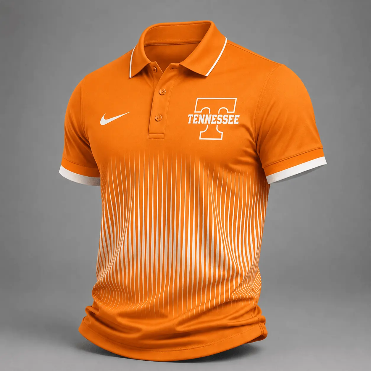 Tennessee Volunteers | Premium NCAA Performance Wave Stripe Polo Shirt