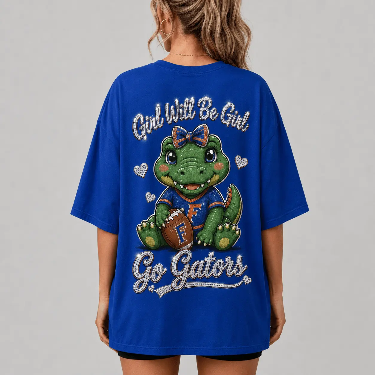 Florida Gators | Premium NCAA Girl Power Comfort V-neck NY - Image 3