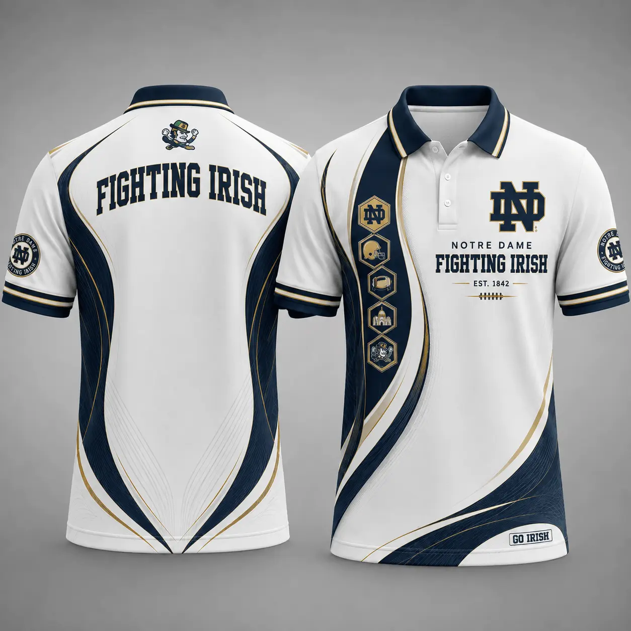 Notre Dame Fighting Irish | Premium NCAA Timeless Tradition Polo NY