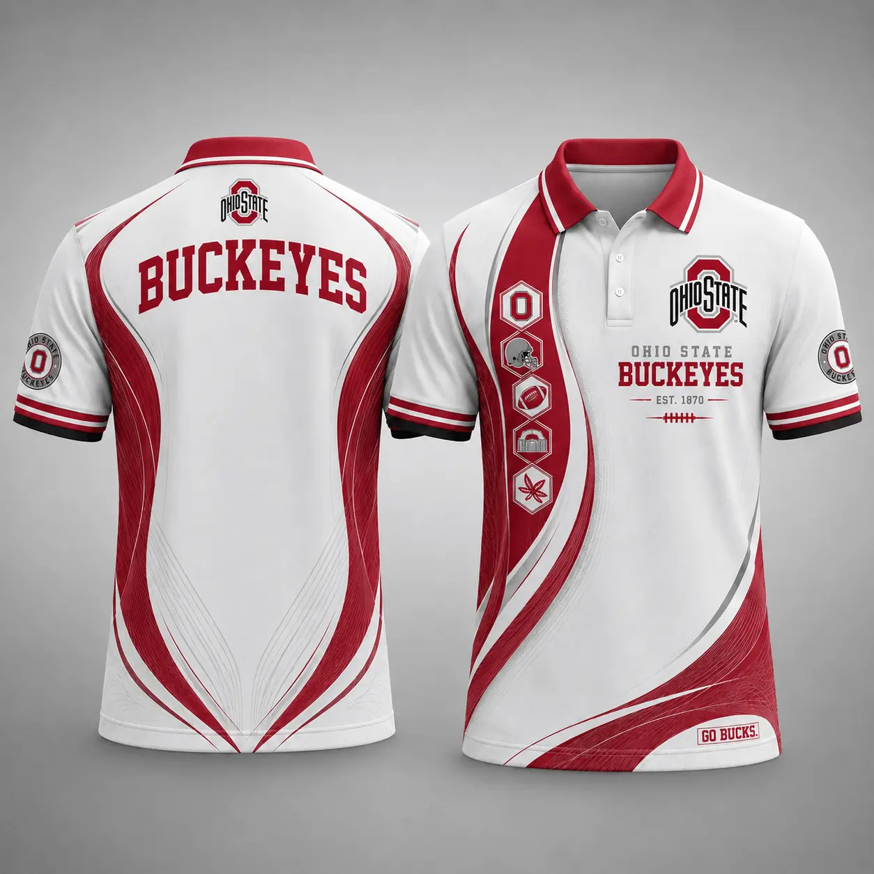 Ohio State Buckeyes | Premium NCAA Timeless Tradition Polo NY
