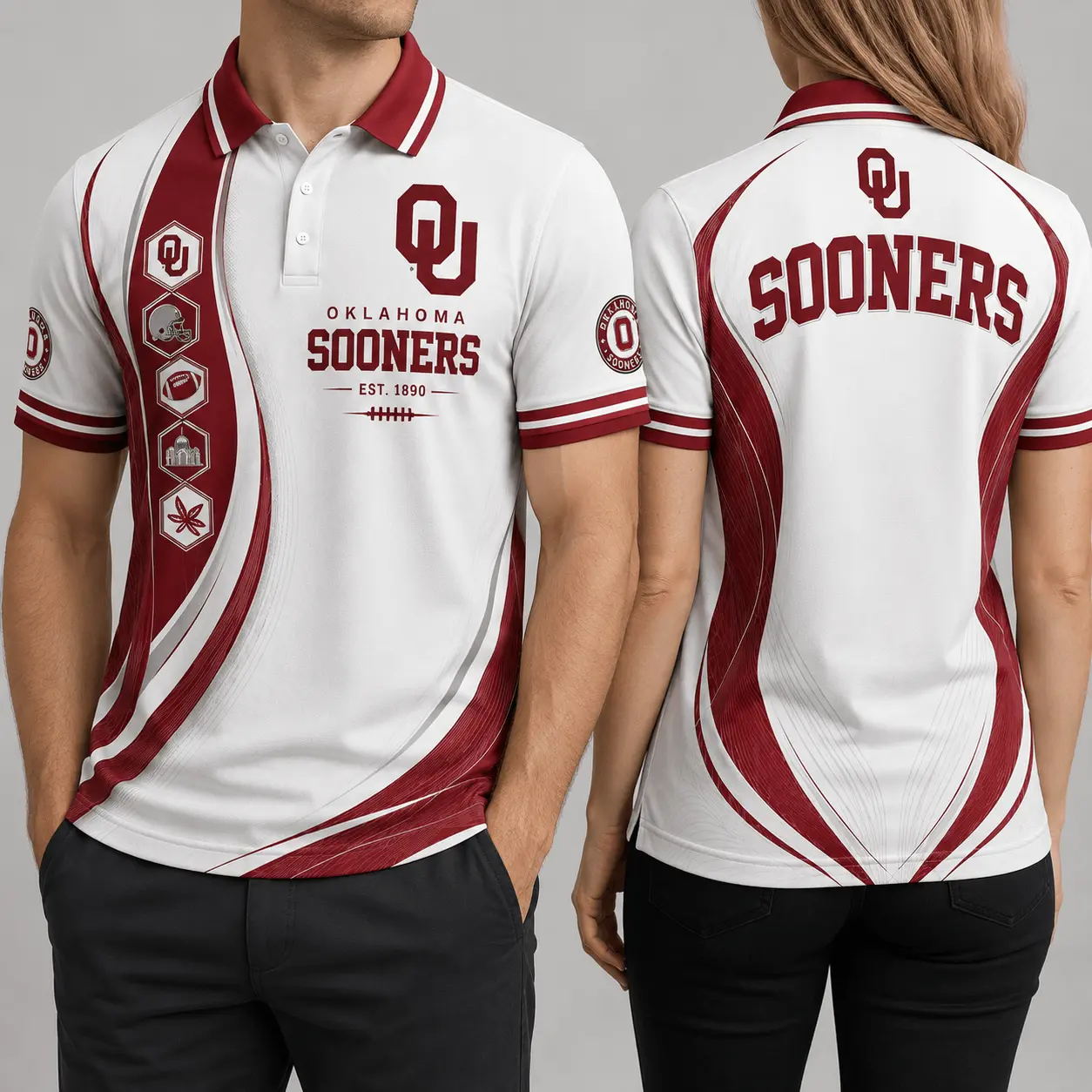 Oklahoma Sooners | Premium NCAA Timeless Tradition Polo NY