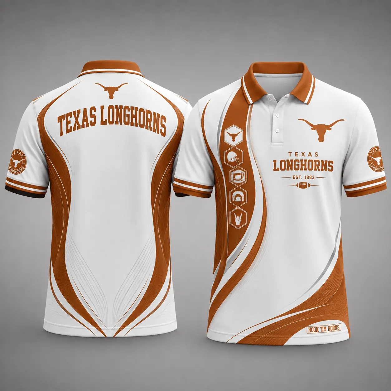 Texas Longhorns | Premium NCAA Timeless Tradition Polo NY