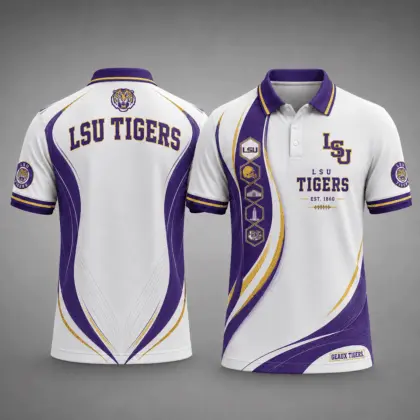 LSU Tigers | Premium NCAA Timeless Tradition Polo NY