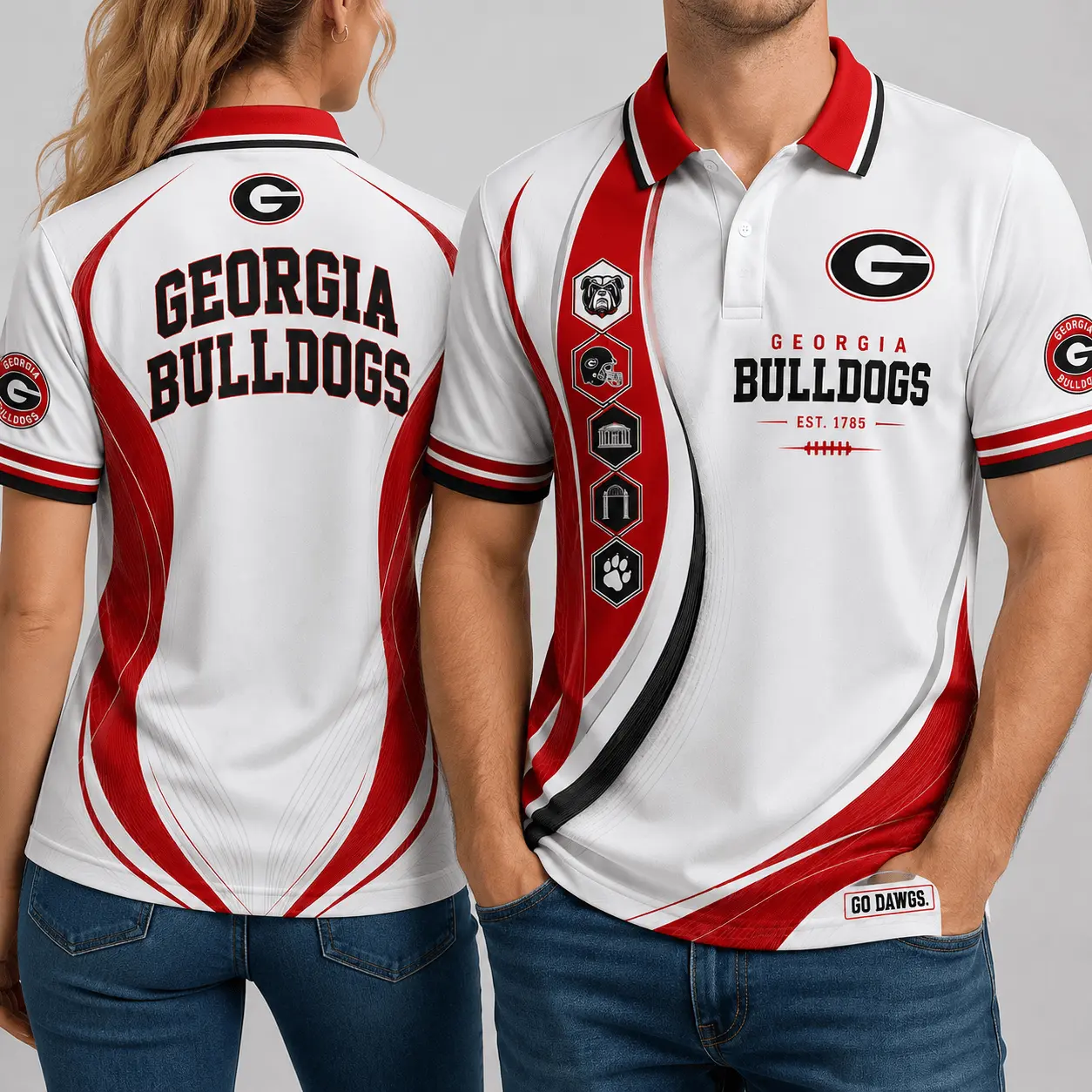Georgia Bulldogs | Premium NCAA Timeless Tradition Polo NY