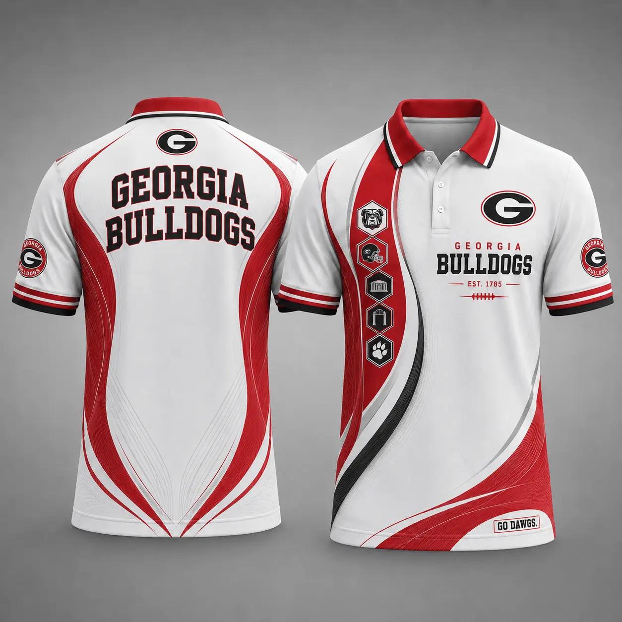 Georgia Bulldogs | Premium NCAA Timeless Tradition Polo NY - Image 2