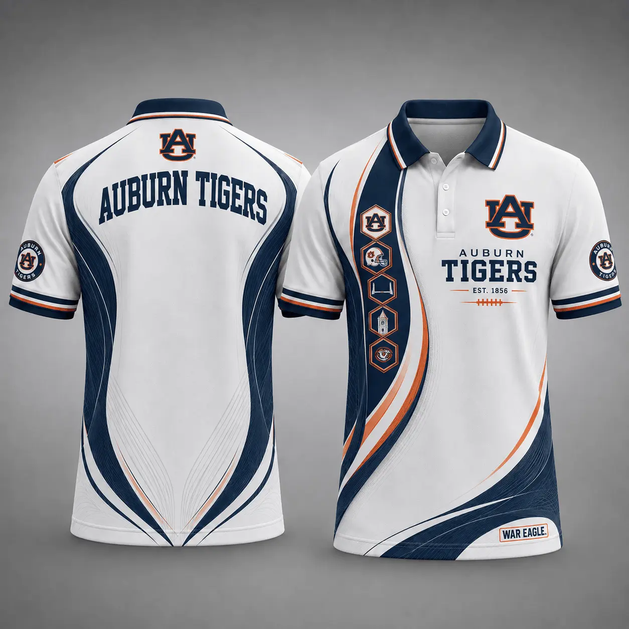 Auburn Tigers | Premium NCAA Timeless Tradition Polo NY