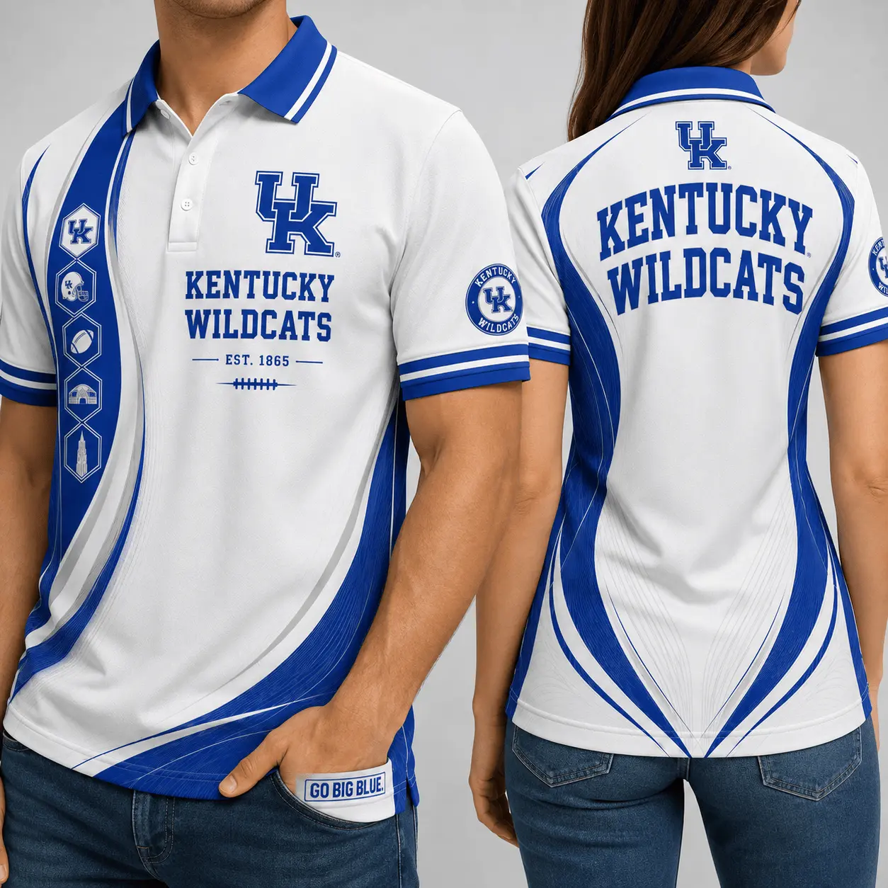 Kentucky Wildcats | Premium NCAA Timeless Tradition Polo NY - Image 2