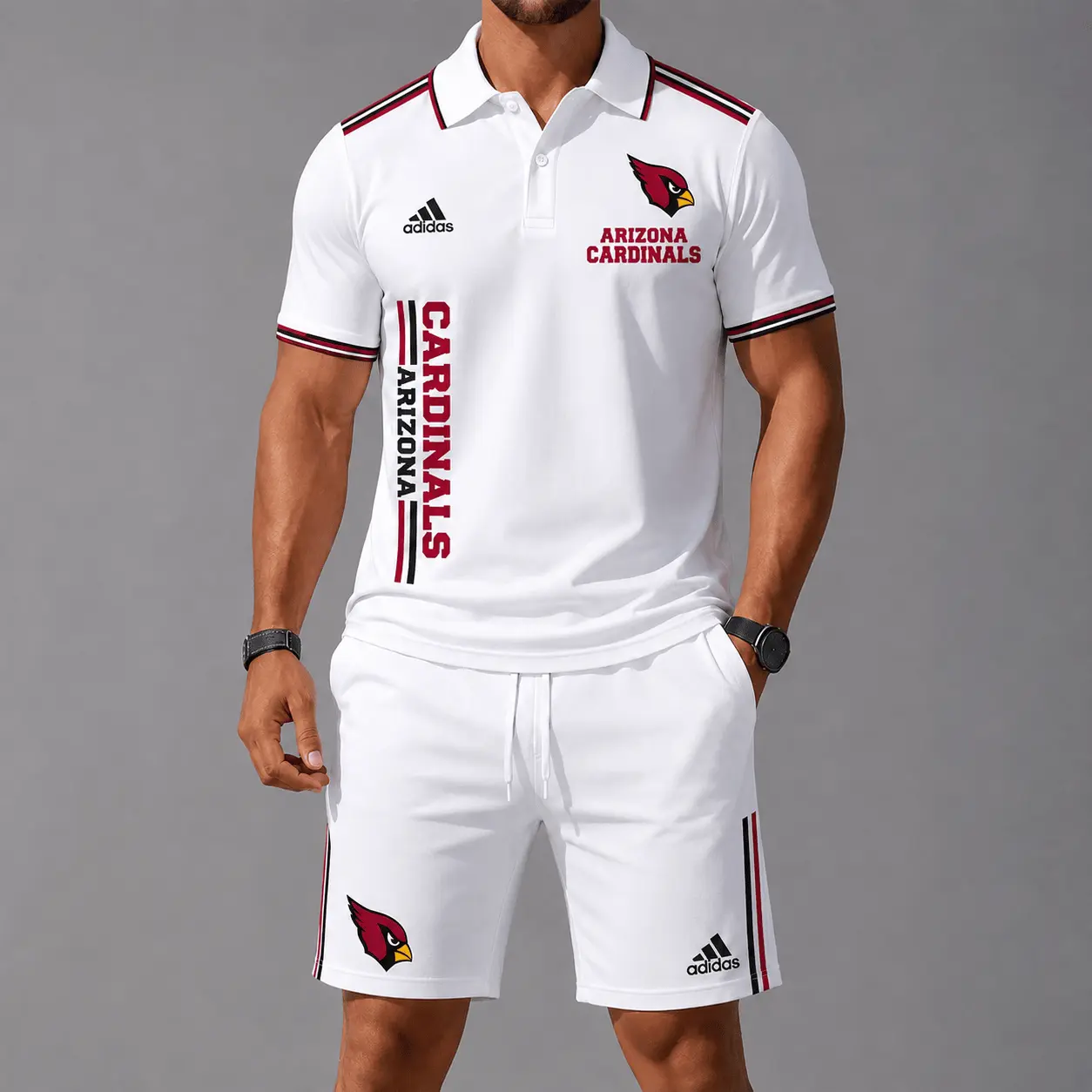 Arizona Cardinals | Premium NFL Polo & Shorts TD