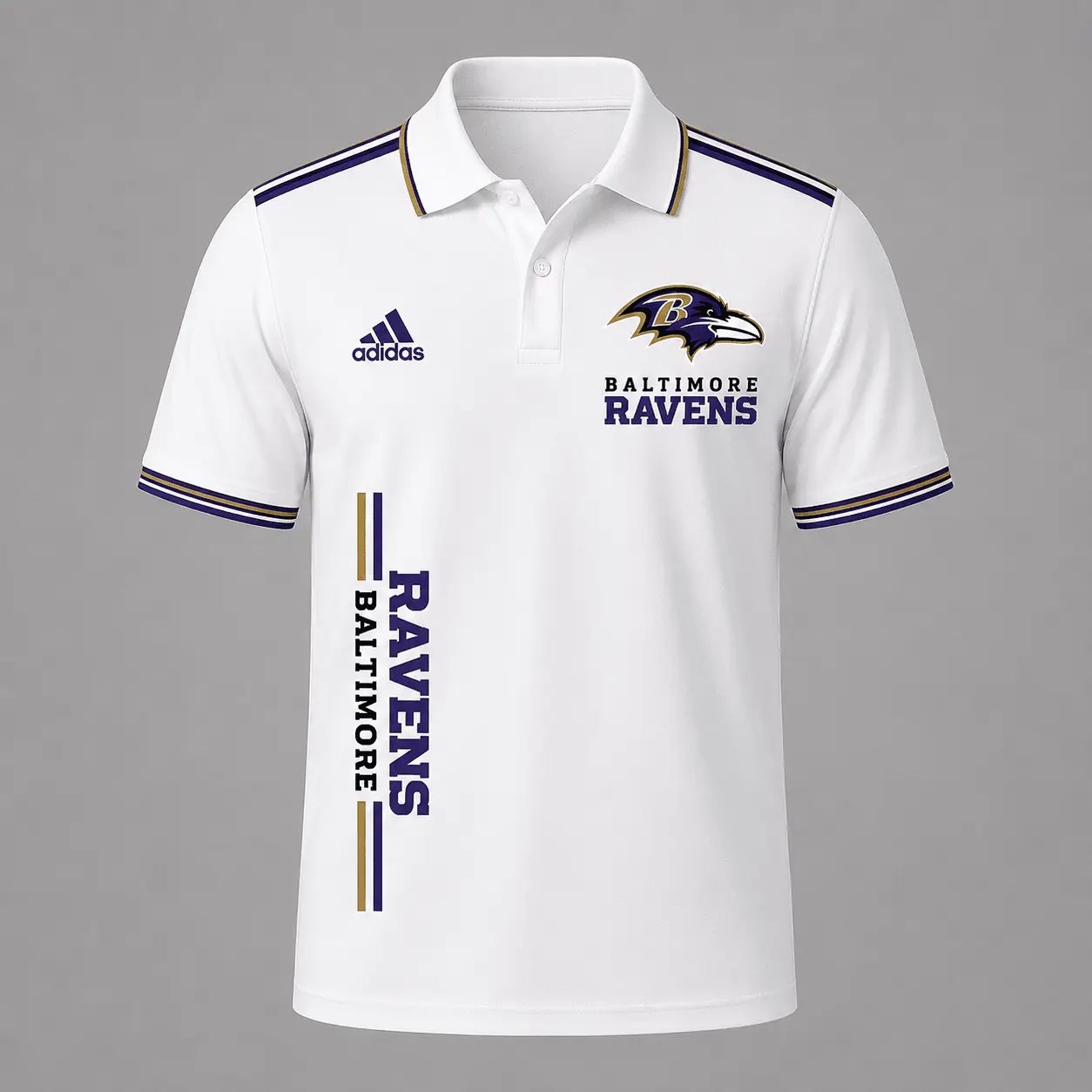 Baltimore Ravens | Premium NFL Polo & Shorts TD - Image 2