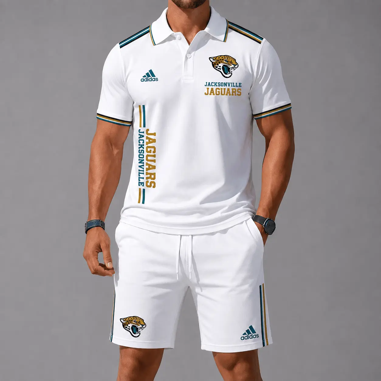 Jacksonville Jaguars | Premium NFL Polo & Shorts TD