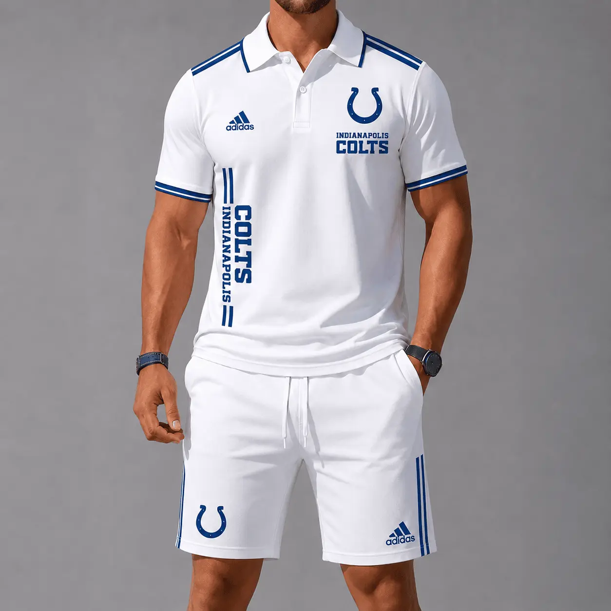 Indianapolis Colts | Premium NFL Polo & Shorts TD