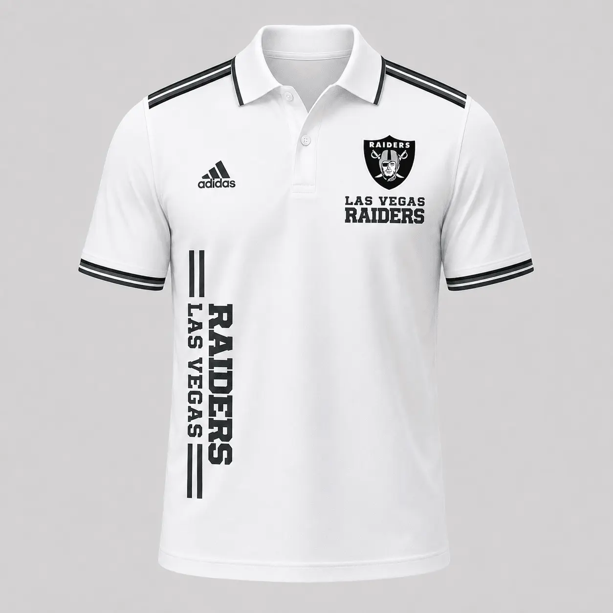 Las Vegas Raiders | Premium NFL Polo & Shorts TD - Image 2