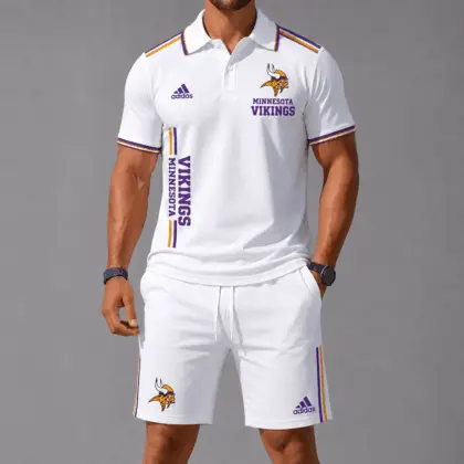 Minnesota Vikings | Premium NFL Polo & Shorts TD