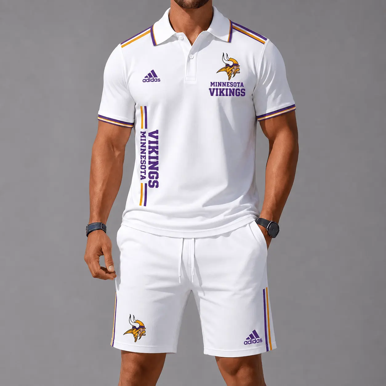 Minnesota Vikings | Premium NFL Polo & Shorts TD