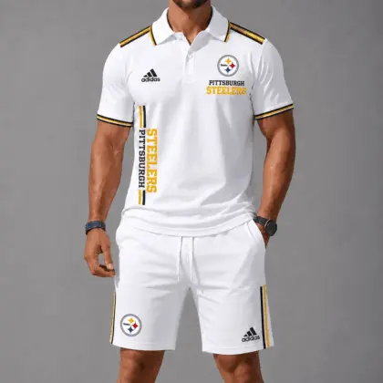 Pittsburgh Steelers | Premium NFL Polo & Shorts TD