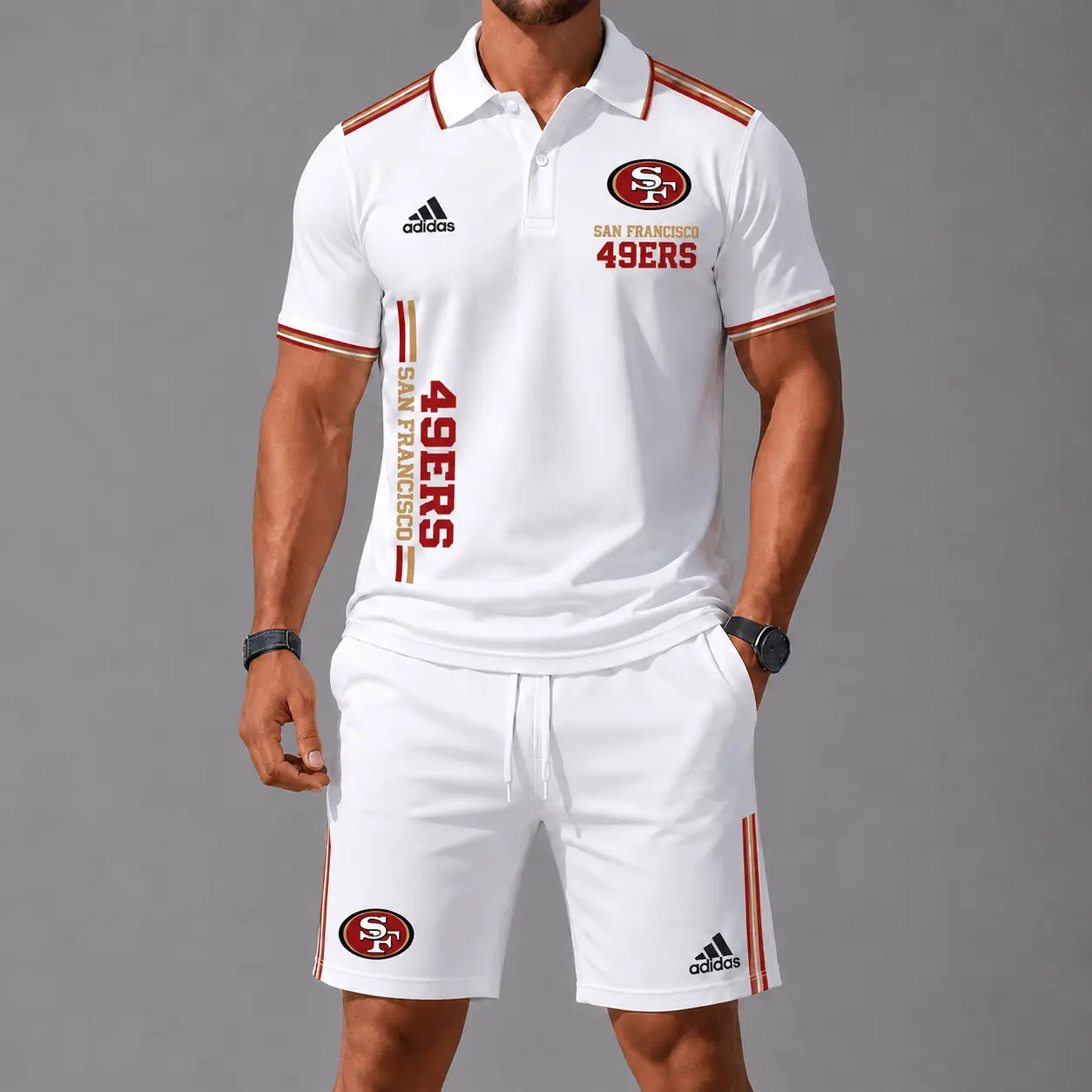 San Francisco 49ers | Premium NFL Polo & Shorts TD