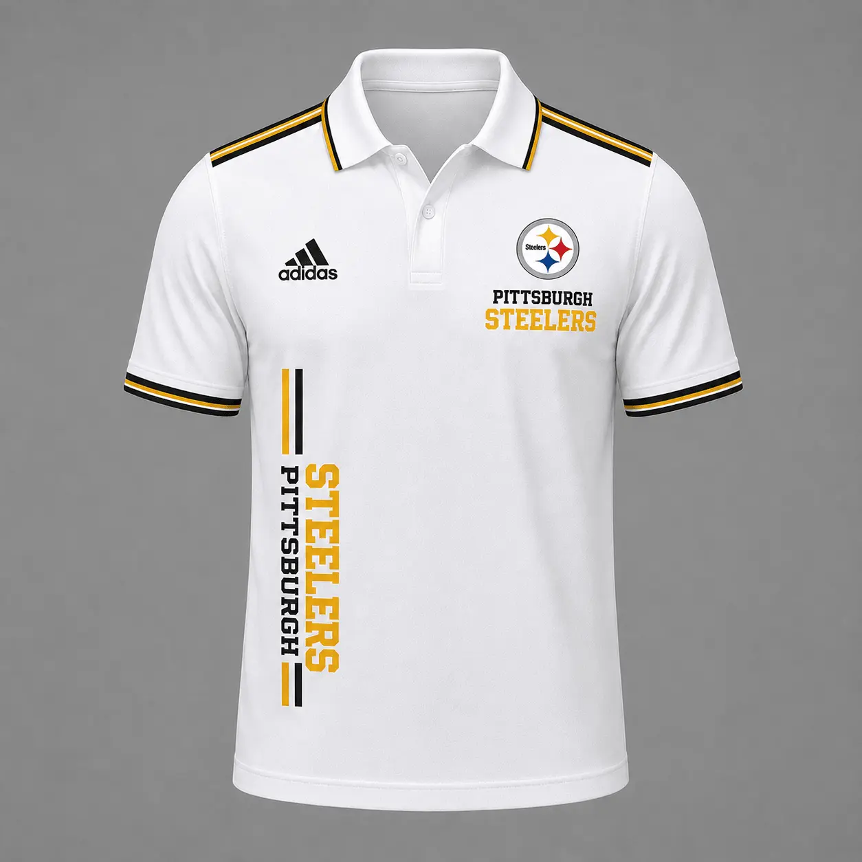 Pittsburgh Steelers | Premium NFL Polo & Shorts TD - Image 2