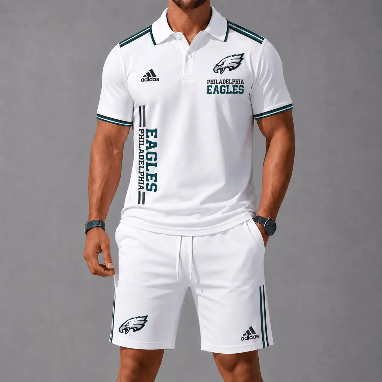 Philadelphia Eagles | Premium NFL Polo & Shorts TD