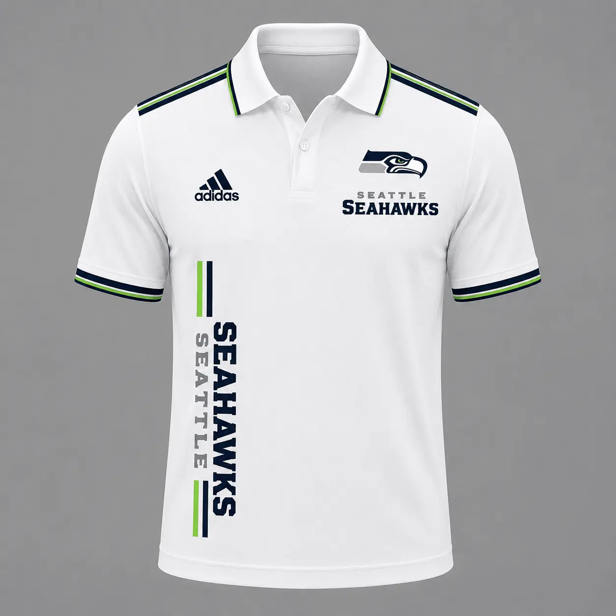 Seattle Seahawks | Premium NFL Polo & Shorts TD - Image 2