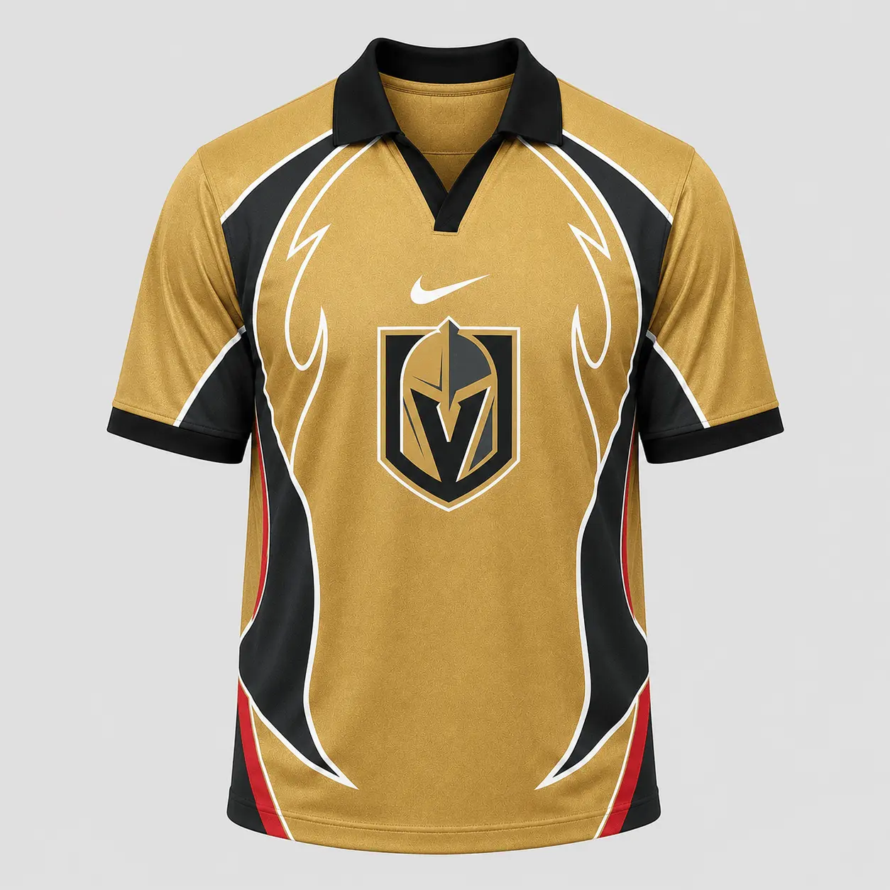 Vegas Golden Knights | Premium NHL Dynamic Curve Performance Polo Shirt NDN