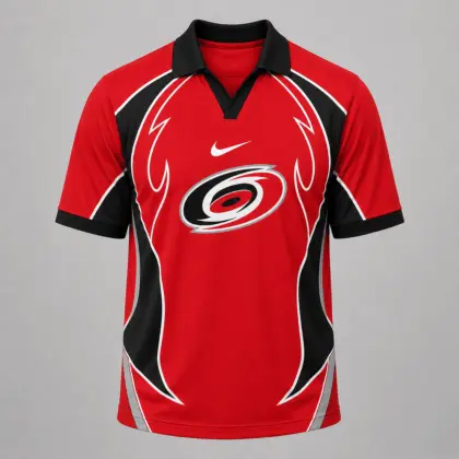 Carolina Hurricanes | Premium NHL Dynamic Curve Performance Polo Shirt NDN