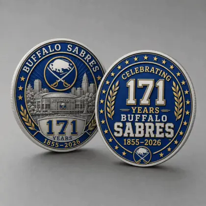 Buffalo Sabres | Premium NHL Anniversary Commemorative Challenge Coin NDN