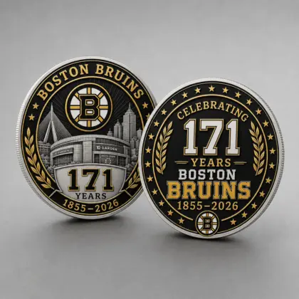 Boston Bruins | Premium NHL Anniversary Commemorative Challenge Coin NDN