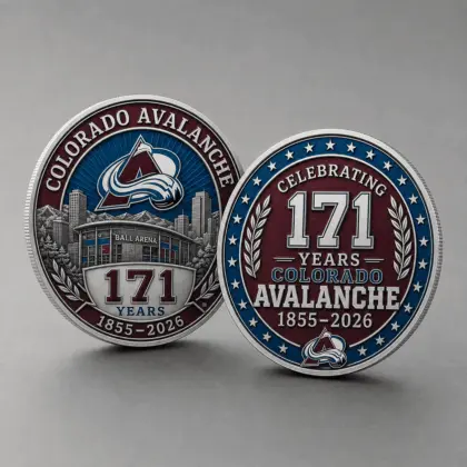 Colorado Avalanche | Premium NHL Anniversary Commemorative Challenge Coin NDN