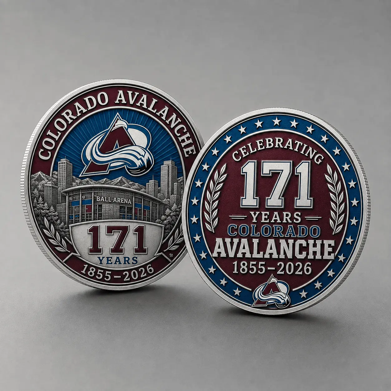 Colorado Avalanche | Premium NHL Anniversary Commemorative Challenge Coin NDN