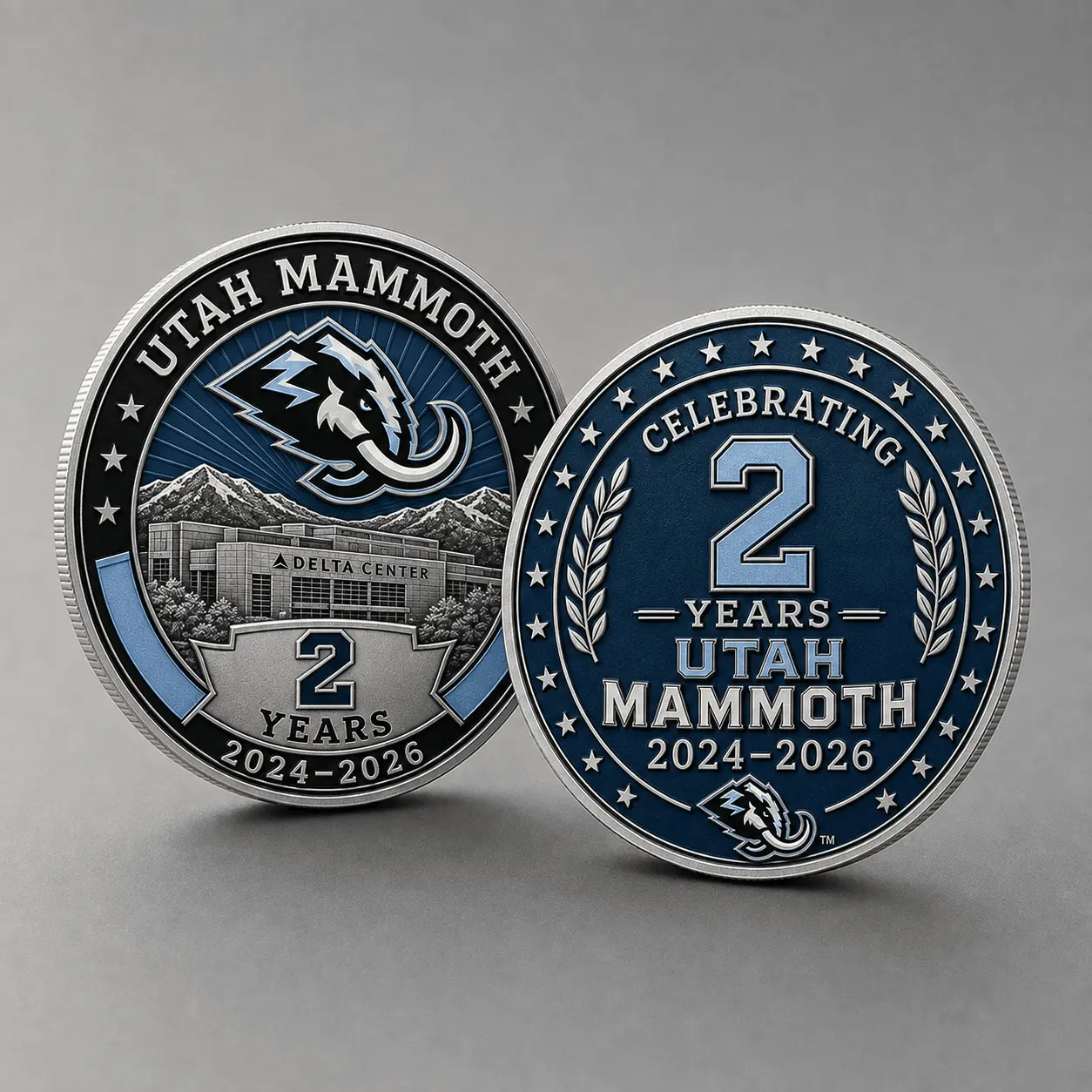 Utah Mammoth | Premium NHL Anniversary Commemorative Challenge Coin NDN