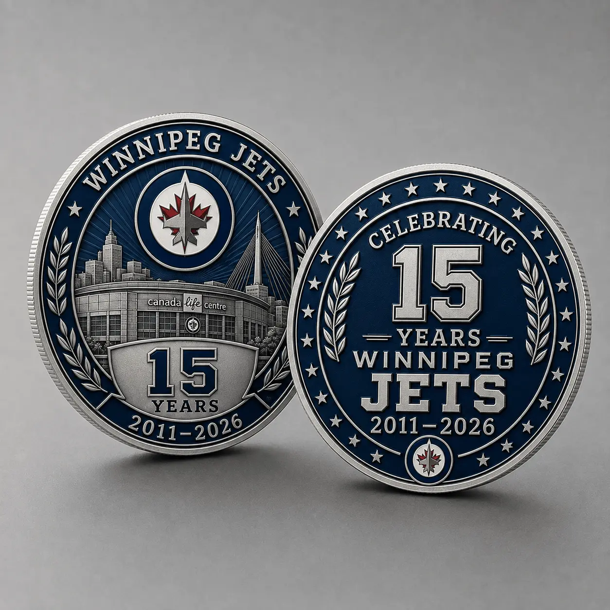 Winnipeg Jets | Premium NHL Anniversary Commemorative Challenge Coin NDN
