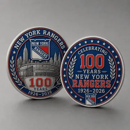 New York Rangers | Premium NHL Anniversary Commemorative Challenge Coin NDN