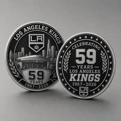 Los Angeles Kings | Premium NHL Anniversary Commemorative Challenge Coin NDN