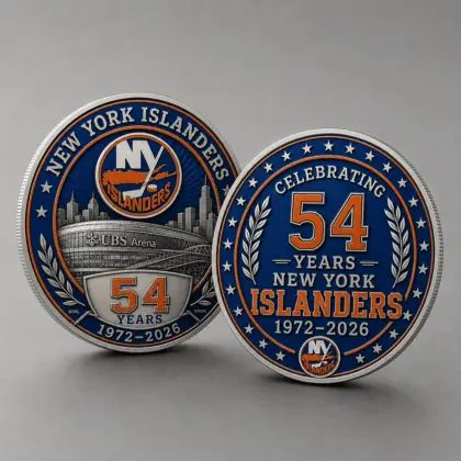 New York Islanders | Premium NHL Anniversary Commemorative Challenge Coin NDN