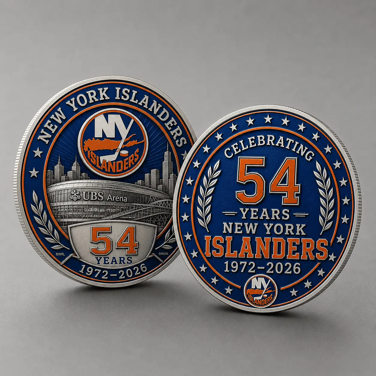 New York Islanders | Premium NHL Anniversary Commemorative Challenge Coin NDN