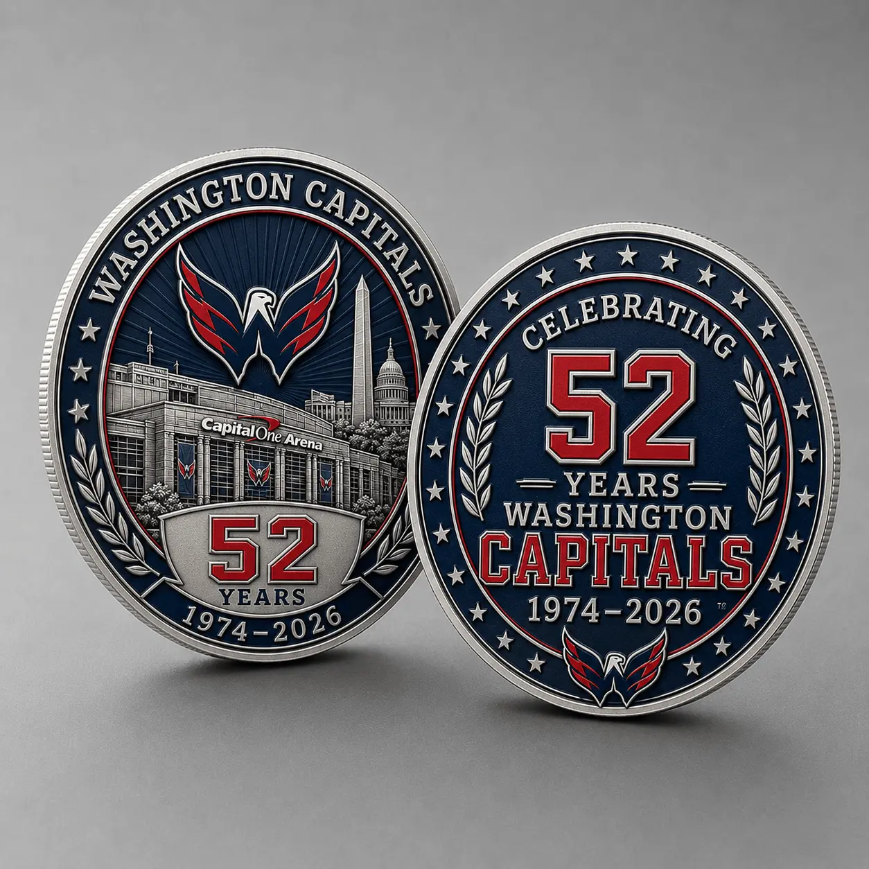 Washington Capitals | Premium NHL Anniversary Commemorative Challenge Coin NDN