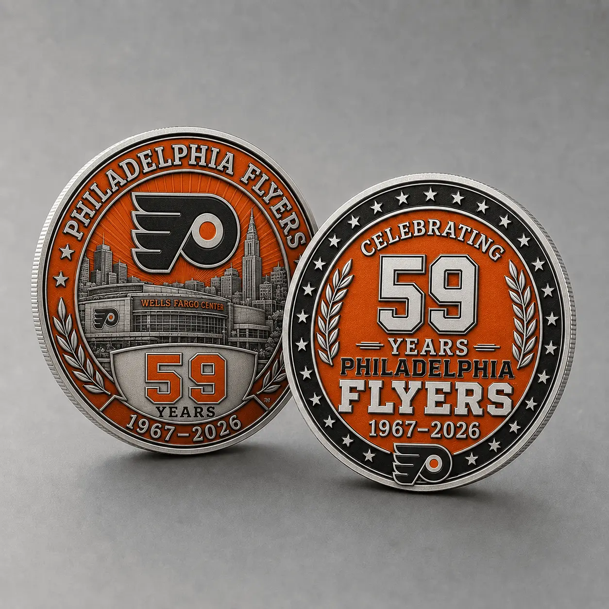 Philadelphia Flyers | Premium NHL Anniversary Commemorative Challenge Coin NDN