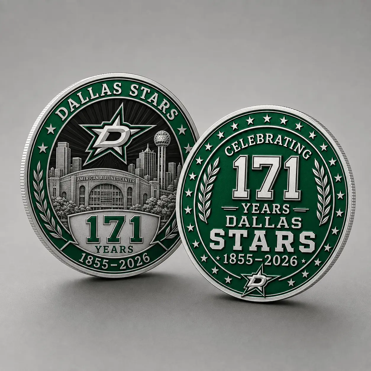 Dallas Stars | Premium NHL Anniversary Commemorative Challenge Coin NDN