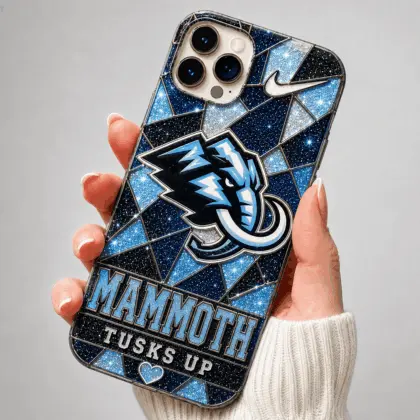 Utah Mammoth | Premium NHL Glitter Mosaic Mascot Phone Case NDN