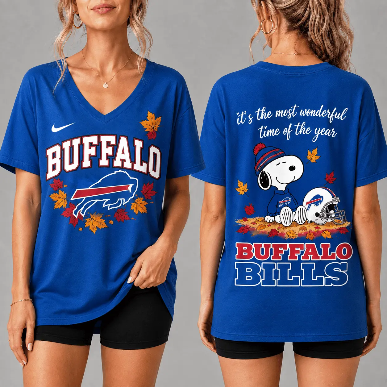 Buffalo Bills | Premium NFL Fall Football Season Comfort V-neck NY