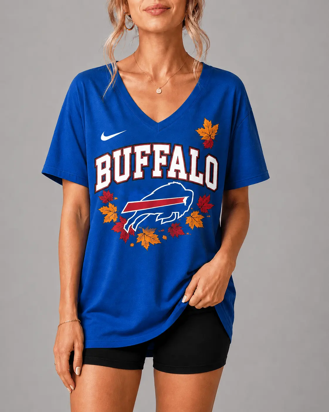 Buffalo Bills | Premium NFL Fall Football Season Comfort V-neck NY - Image 2