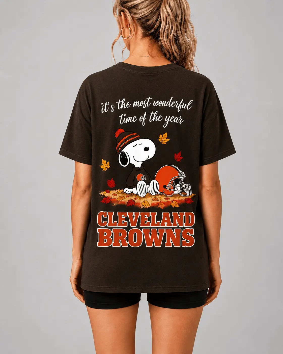 Cleveland Browns | Premium NFL Fall Football Season Comfort V-neck NY - Image 3