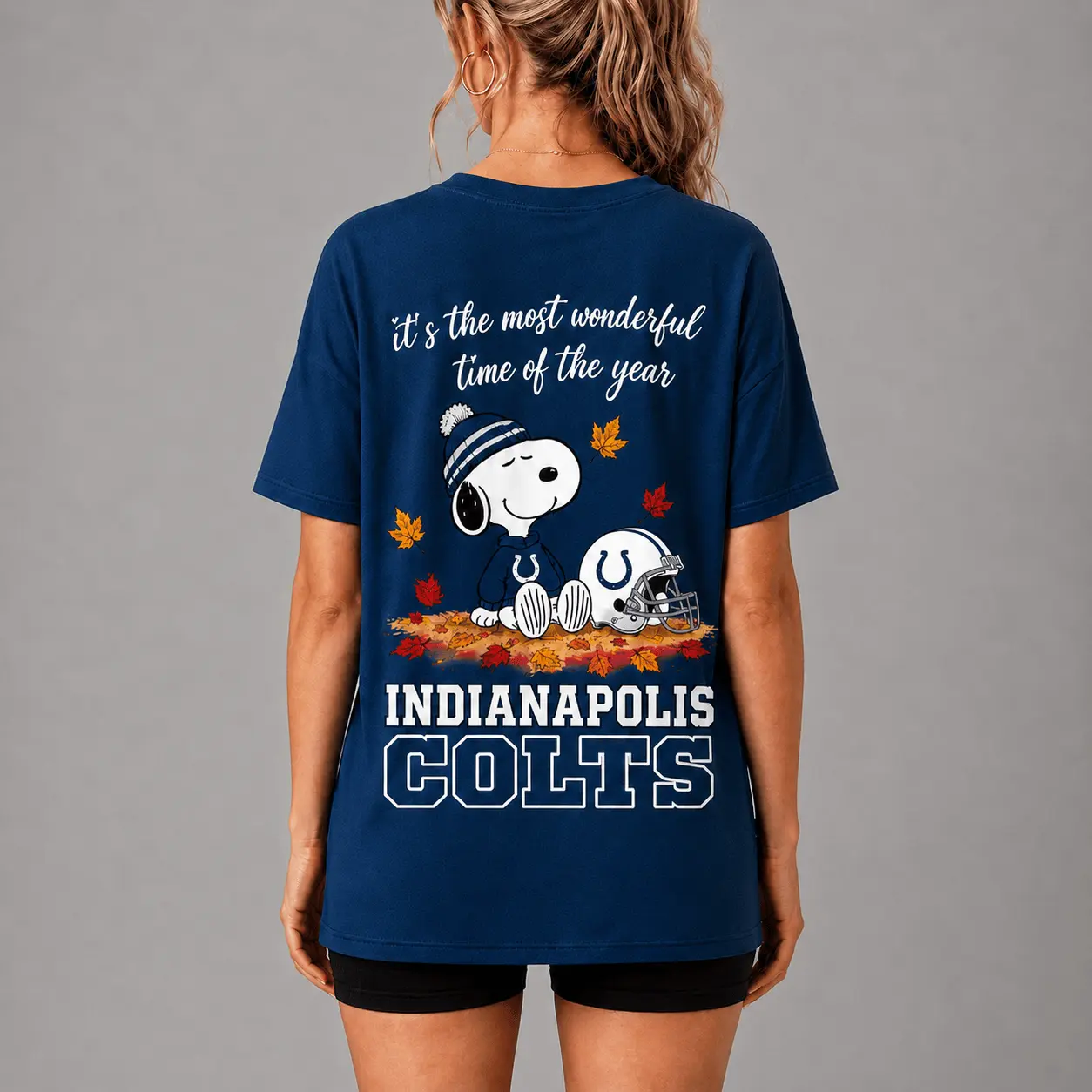 Indianapolis Colts | Premium NFL Fall Football Season Comfort V-neck NY - Image 3